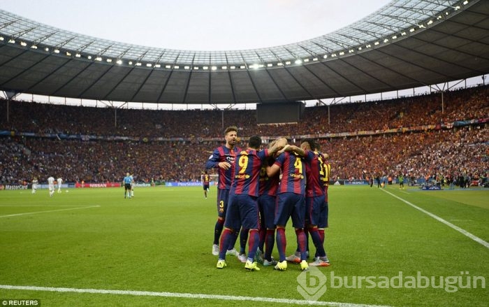 Şampiyonlar Ligi'nde en büyük Barcelona!