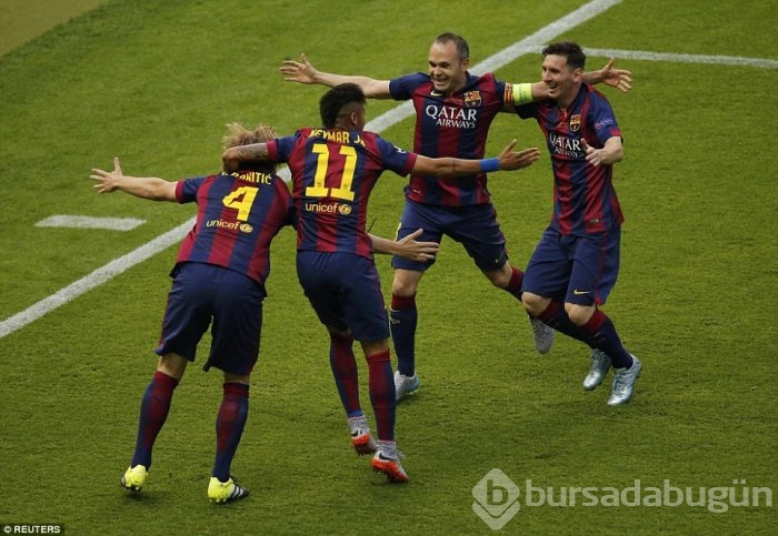 Şampiyonlar Ligi'nde en büyük Barcelona!