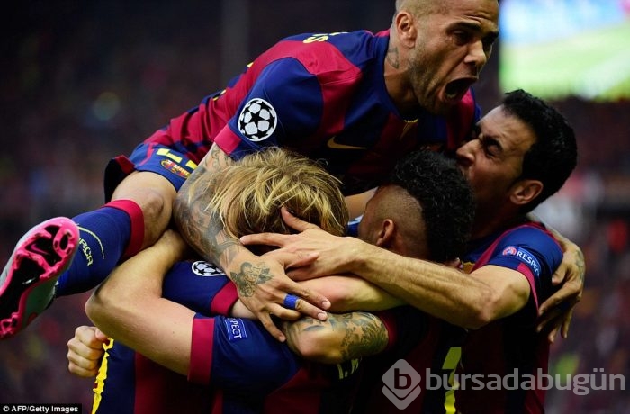 Şampiyonlar Ligi'nde en büyük Barcelona!