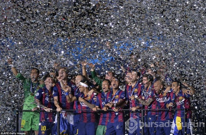 Şampiyonlar Ligi'nde en büyük Barcelona!