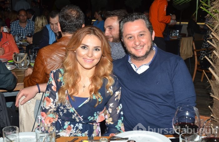 Bülent Özdemir ve Hande Dönmez Sir Winston Brasserie'de...