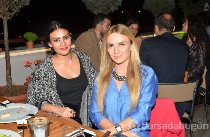 Bülent Özdemir ve Hande Dönmez Sir Winston Brasserie'de...