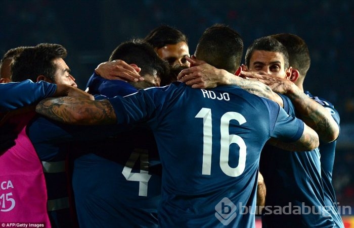 Sergio Aguero Uruguay'ı yıktı!