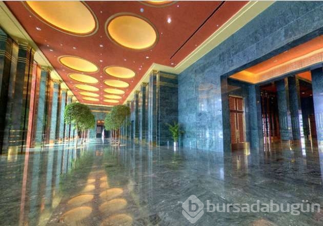 Cumhurbaşkanlığı Sarayı'na birde buradan bakın
