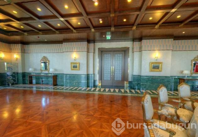 Cumhurbaşkanlığı Sarayı'na birde buradan bakın