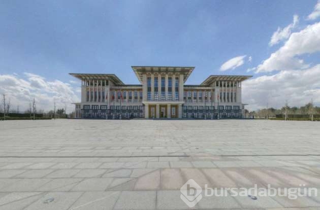 Cumhurbaşkanlığı Sarayı'na birde buradan bakın