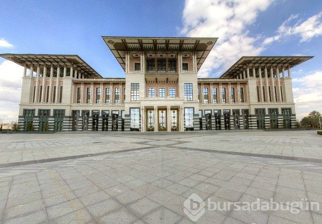 Cumhurbaşkanlığı Sarayı'na birde buradan bakın