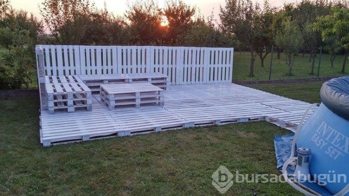 Taşıma paletiyle inanılmaz tasarımlar