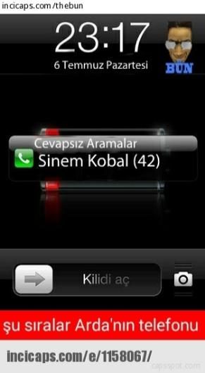 Sosyal medyada arda turan capsleri