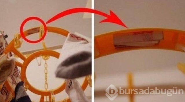 Evde parayı gizlemenin yolları...