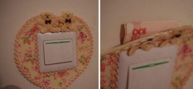 Evde parayı gizlemenin yolları...