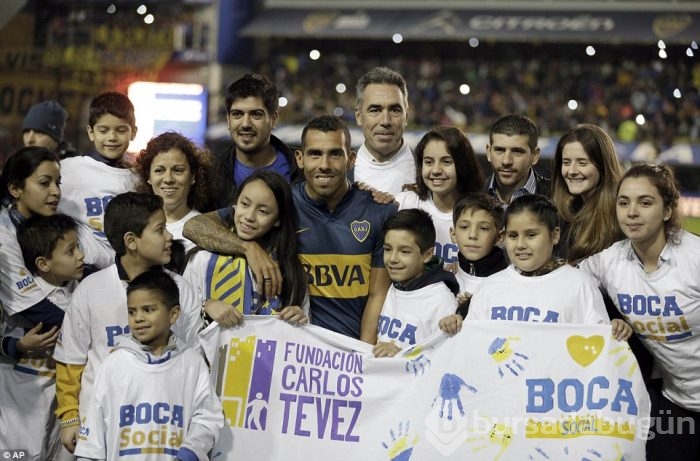 Carlos Tevez'e muhteşem karşılama!