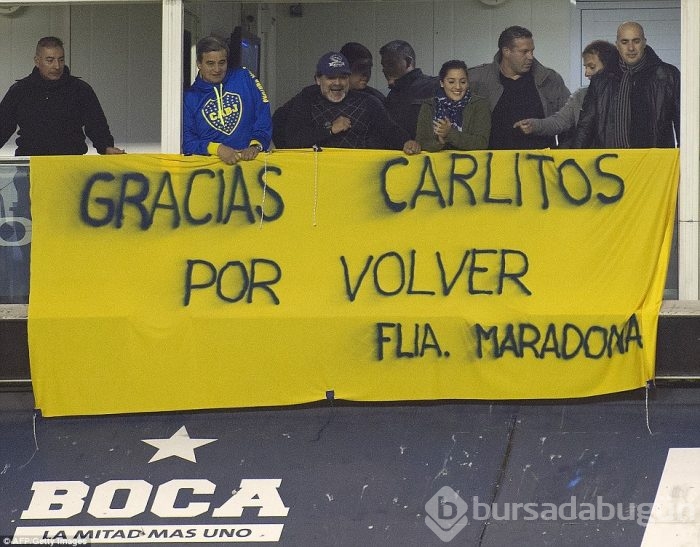Carlos Tevez'e muhteşem karşılama!
