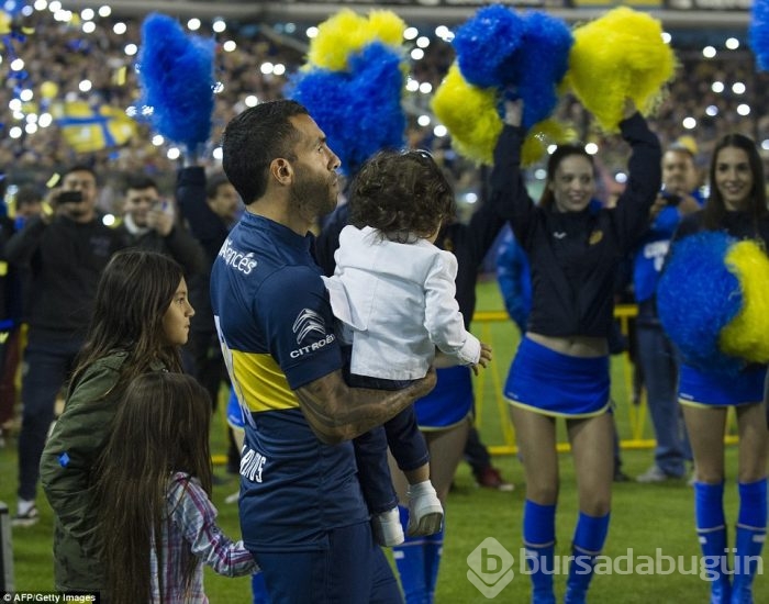 Carlos Tevez'e muhteşem karşılama!