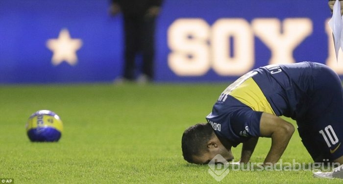 Carlos Tevez'e muhteşem karşılama!
