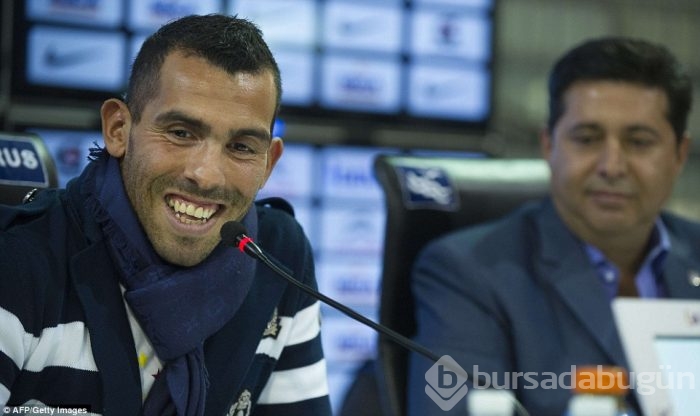 Carlos Tevez'e muhteşem karşılama!