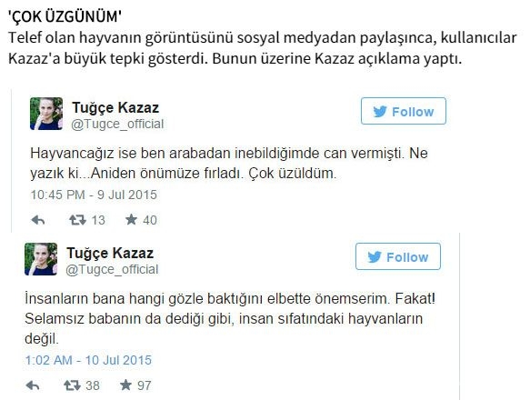 Öldürdüğünü paylaştı