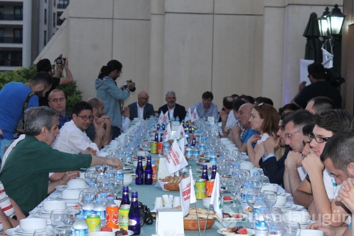 Bursaspor'dan gazetecilere iftar yemeği
