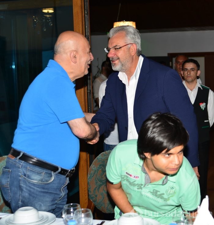 Bursaspor'dan gazetecilere iftar yemeği