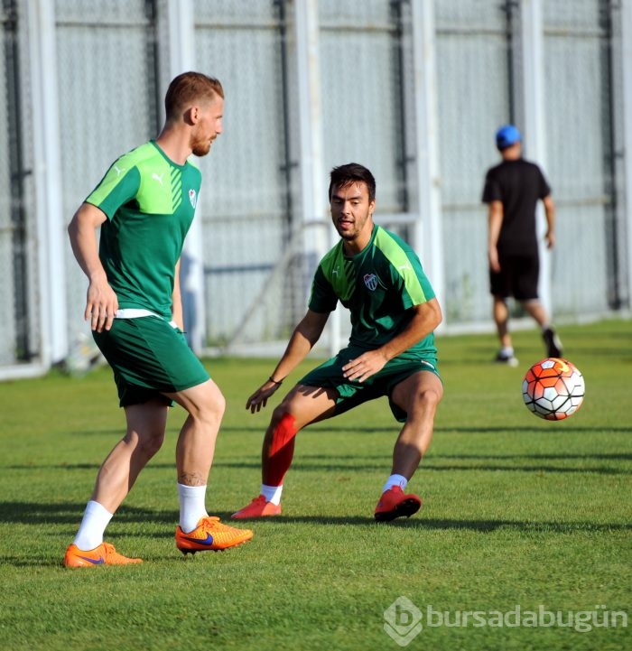 Bursaspor'da neşeli idman 