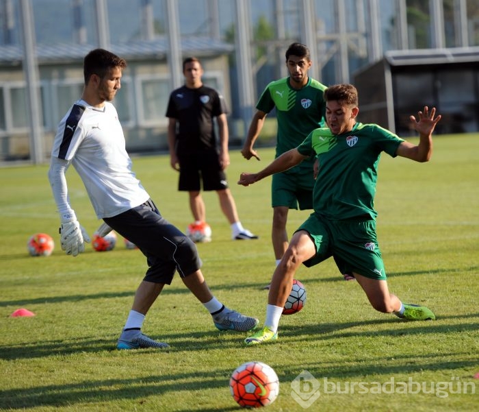 Bursaspor'da neşeli idman 