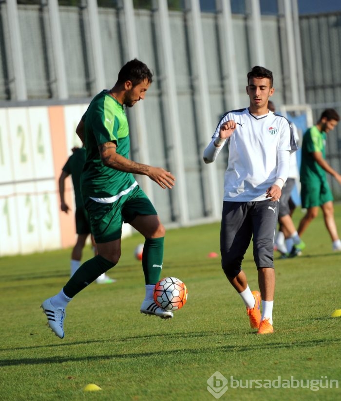 Bursaspor'da neşeli idman 