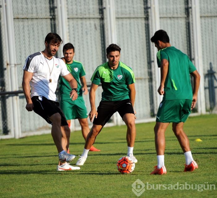 Bursaspor'da neşeli idman 