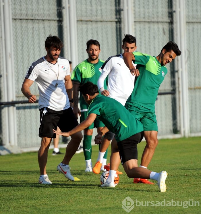 Bursaspor'da neşeli idman 