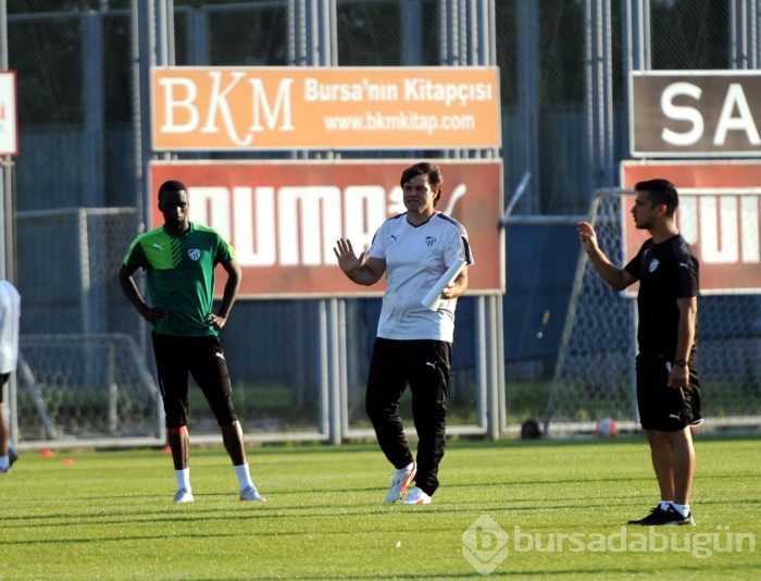 Bursaspor'da neşeli idman 