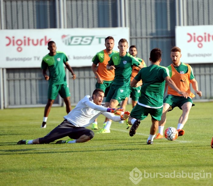 Bursaspor'da neşeli idman 