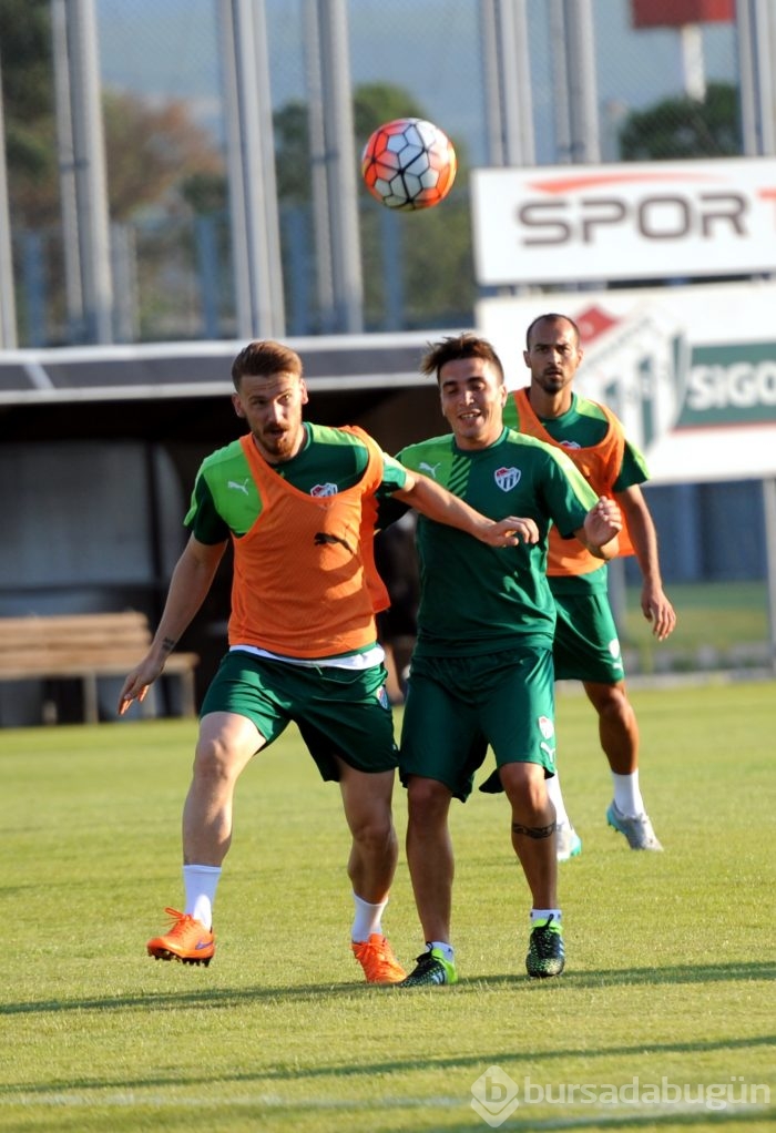 Bursaspor'da neşeli idman 