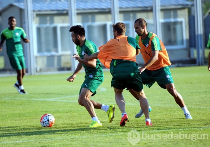 Bursaspor'da neşeli idman 