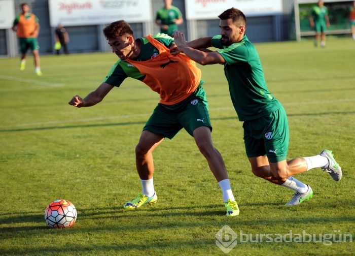 Bursaspor'da neşeli idman 