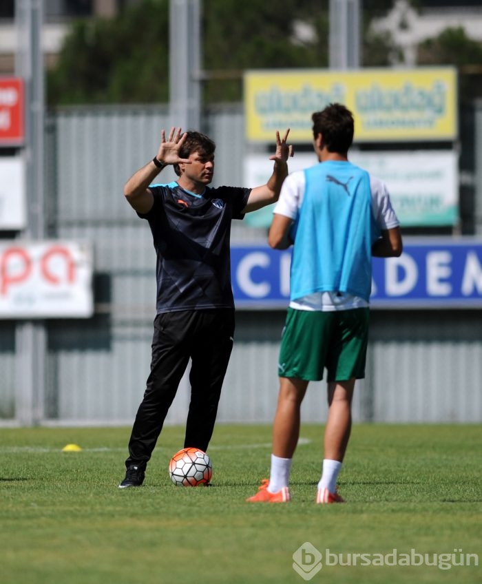 Bursaspor hazırlıklarının ilk etabını tamamladı