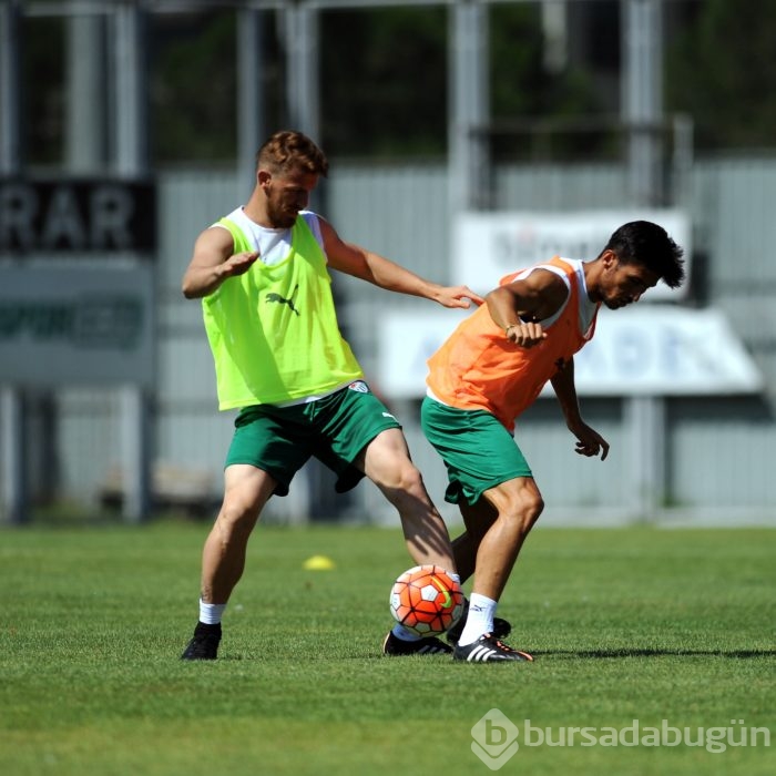 Bursaspor hazırlıklarının ilk etabını tamamladı