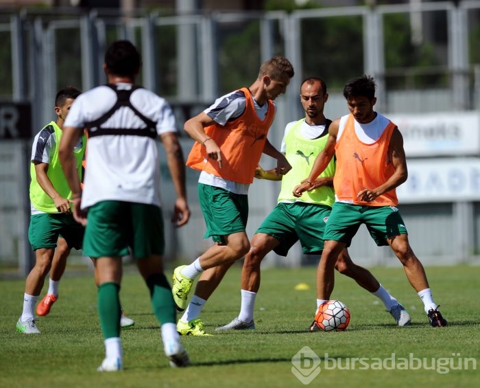 Bursaspor hazırlıklarının ilk etabını tamamladı