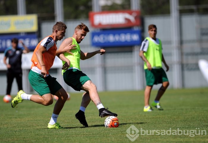 Bursaspor hazırlıklarının ilk etabını tamamladı