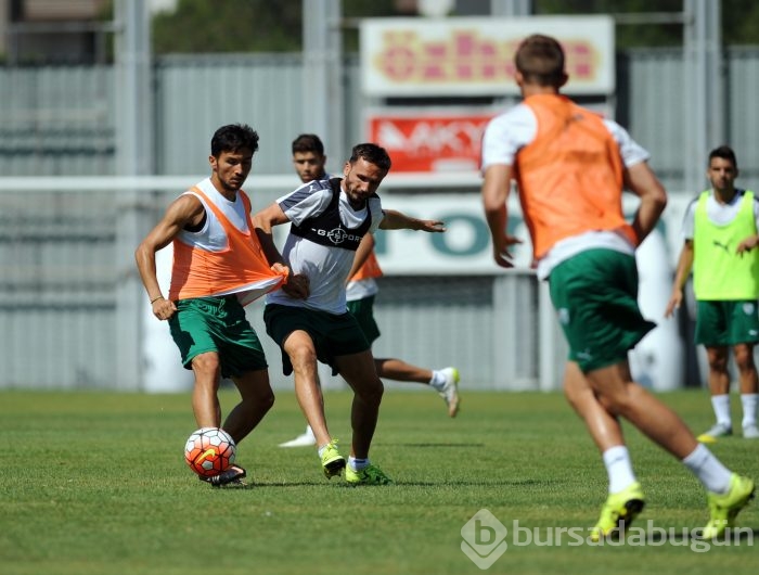 Bursaspor hazırlıklarının ilk etabını tamamladı