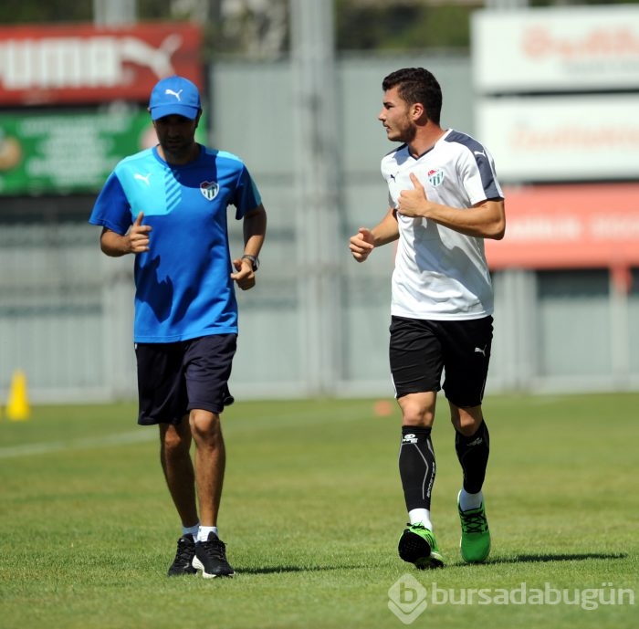 Bursaspor hazırlıklarının ilk etabını tamamladı