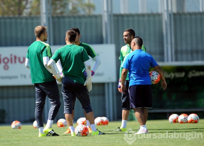 Bursaspor hazırlıklarının ilk etabını tamamladı