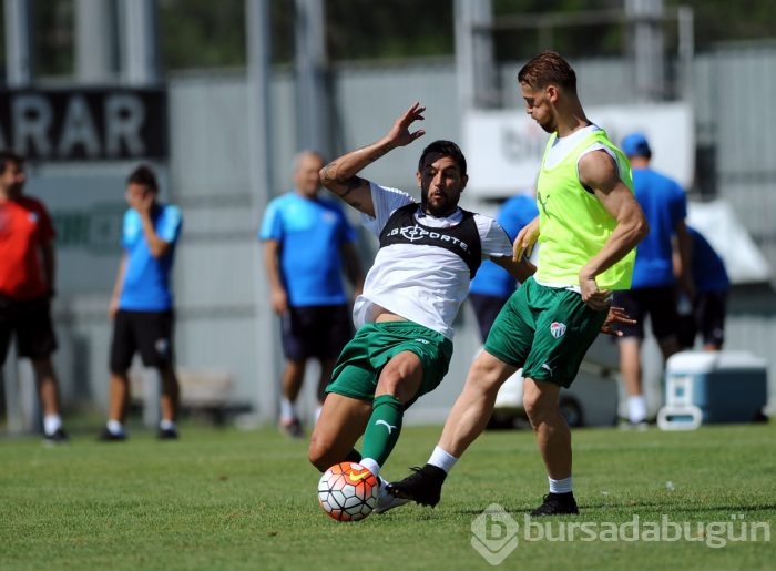 Bursaspor hazırlıklarının ilk etabını tamamladı