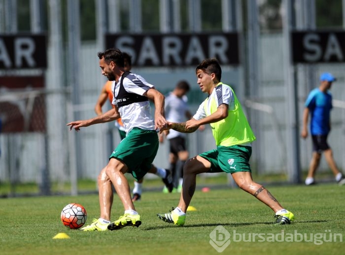 Bursaspor hazırlıklarının ilk etabını tamamladı