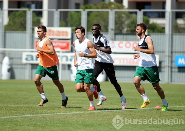 Bursaspor hazırlıklarının ilk etabını tamamladı