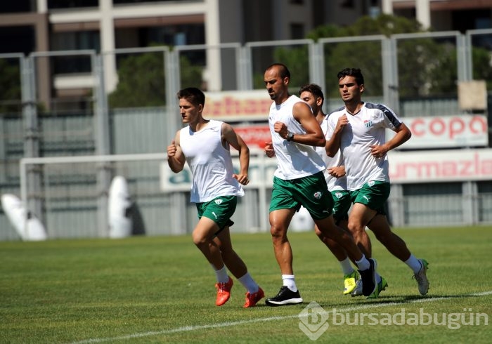 Bursaspor hazırlıklarının ilk etabını tamamladı