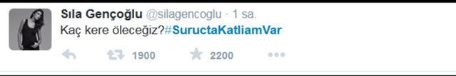 Ünlülerden Suruç tepkisi