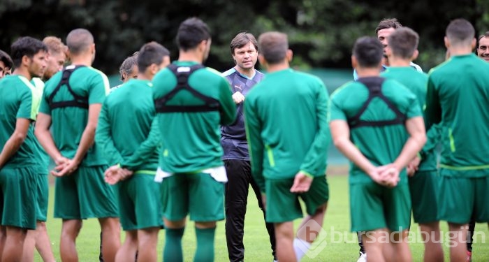 Bursaspor Almanya'da ikinci çalışmasını yaptı