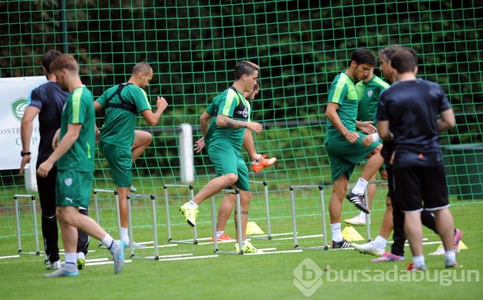 Bursaspor Almanya'da ikinci çalışmasını yaptı