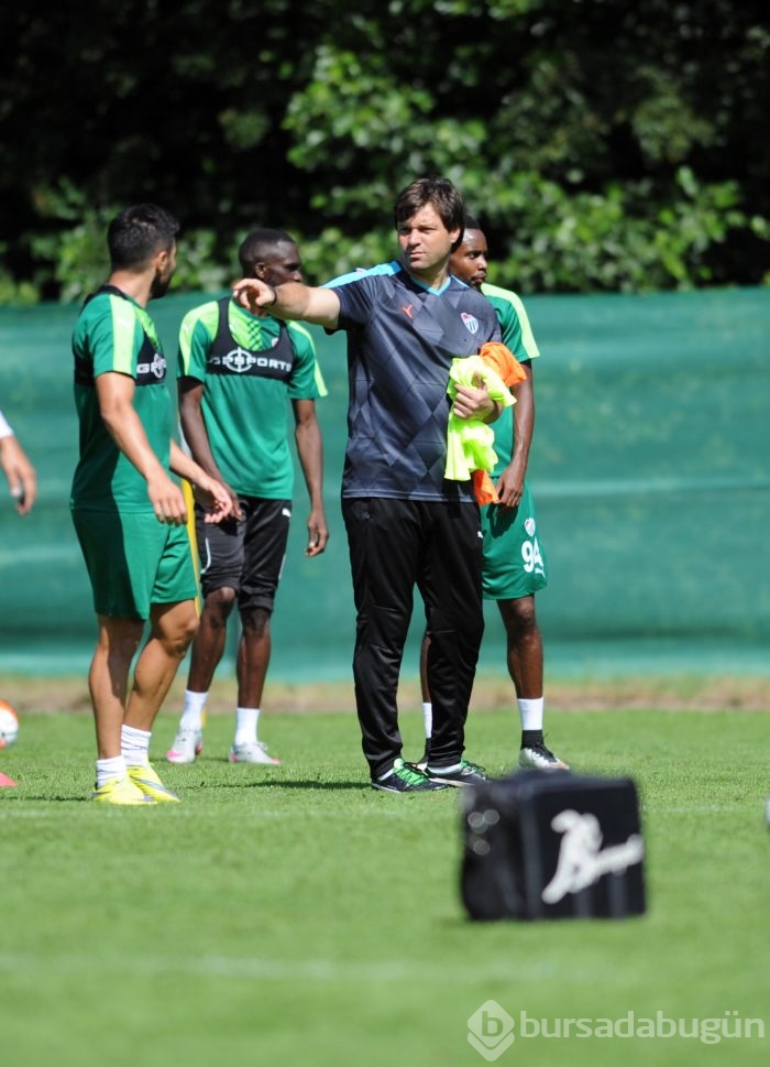 Bursaspor Almanya'da ikinci çalışmasını yaptı