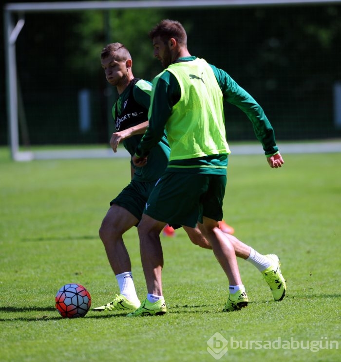 Bursaspor Almanya'da ikinci çalışmasını yaptı