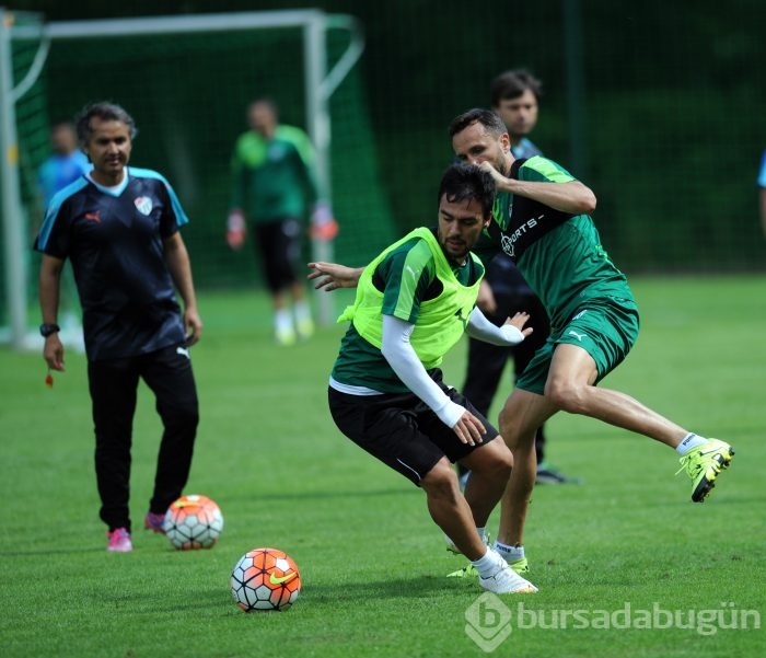 Bursaspor Almanya'da ikinci çalışmasını yaptı